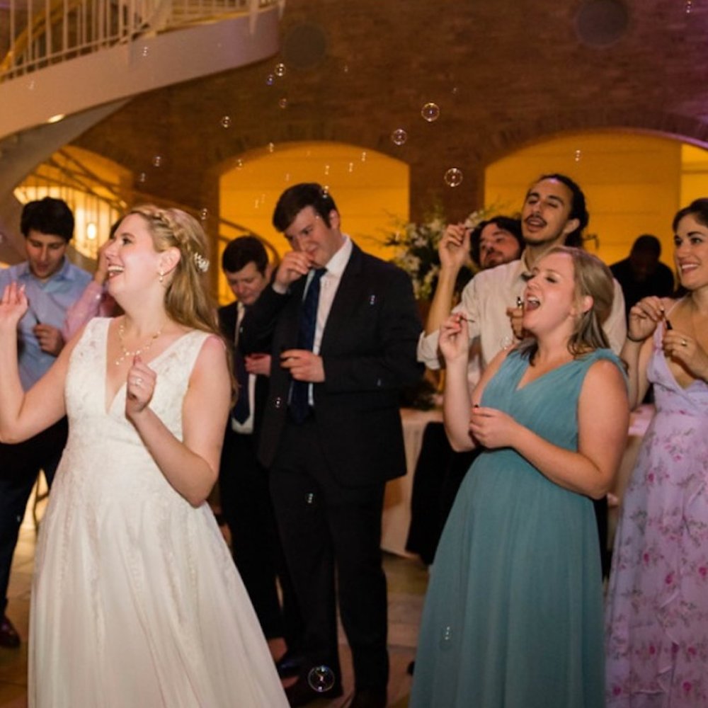 Chiffon Bridesmaids Dress with V-Neckline and V-Back